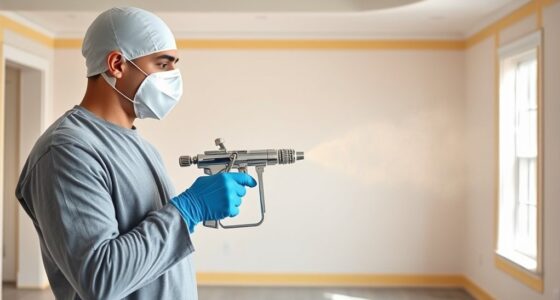 preparing and painting walls