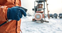 prevent freezing during spraying