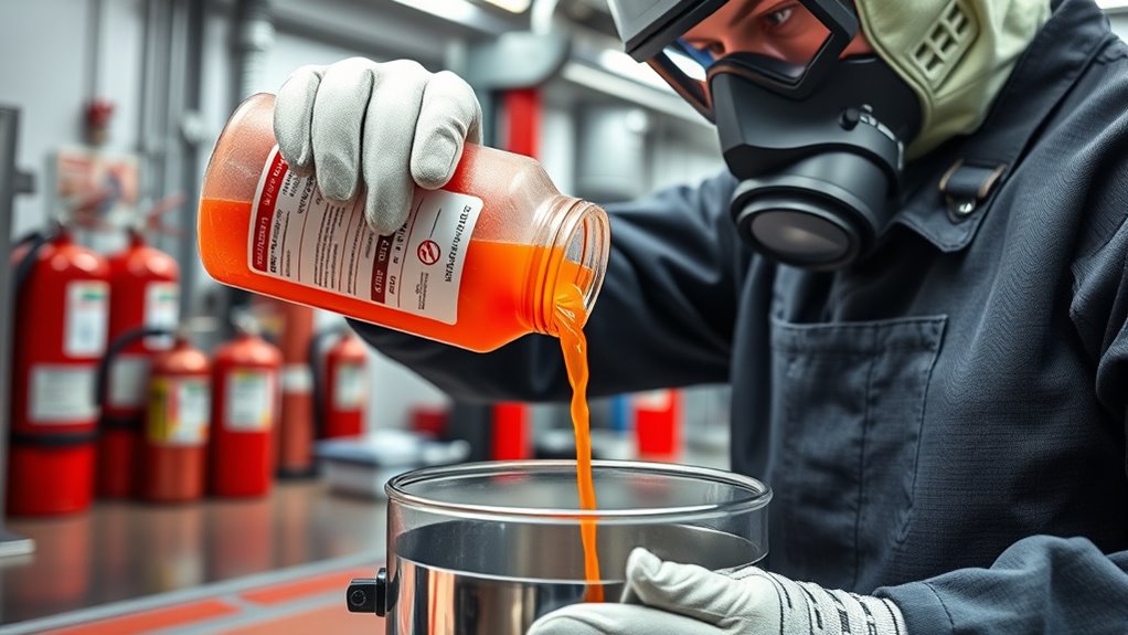 proper flammable material storage