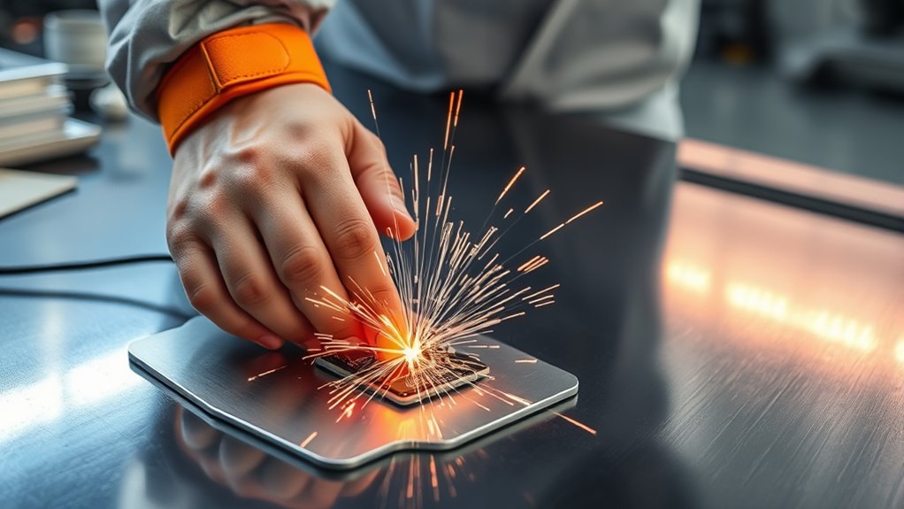 proper grounding prevents static damage