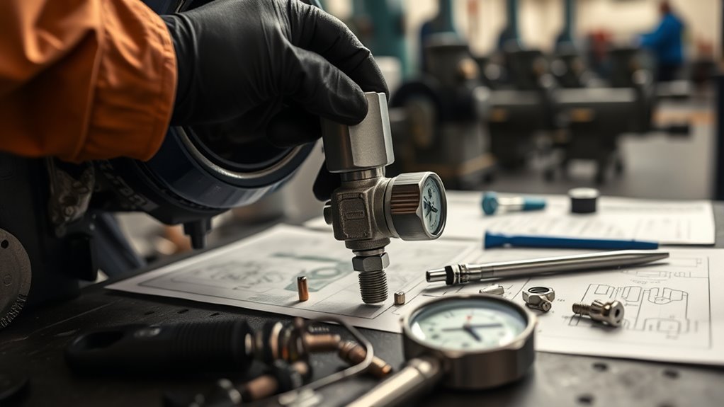 proper pressure valve calibration