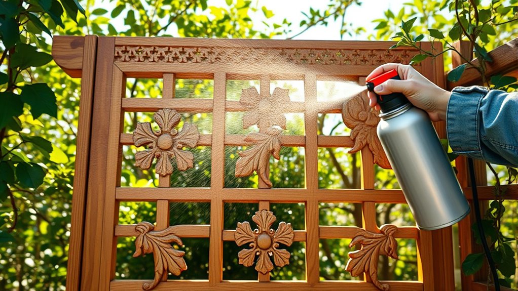 proper protective spraying technique