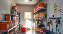 proper storage of paint