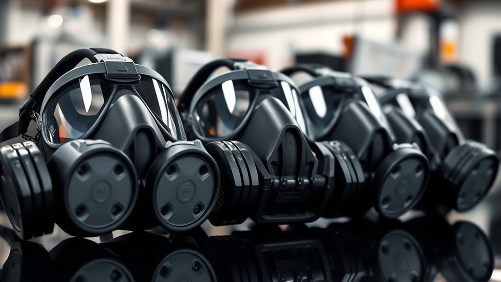 protective spraying respirators