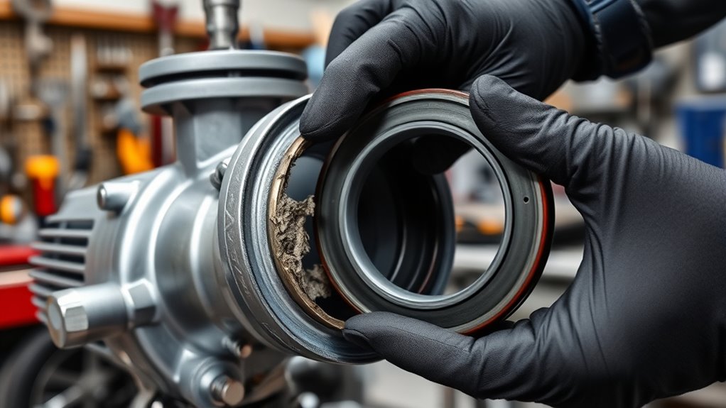 replace worn pump seals