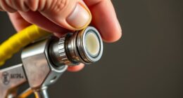 secure hose connection points