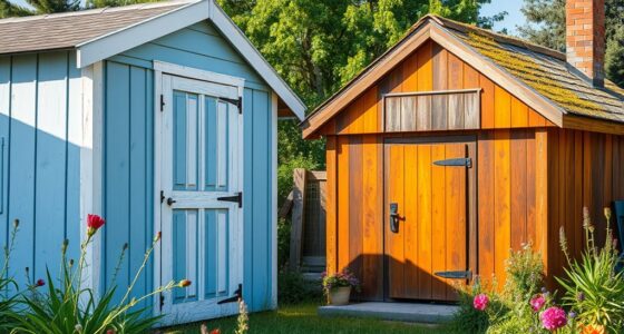 shed painting and staining