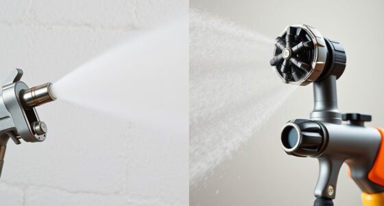 spray technology comparison