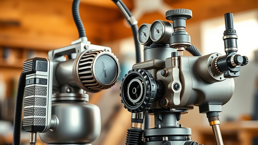 sprayer types comparison