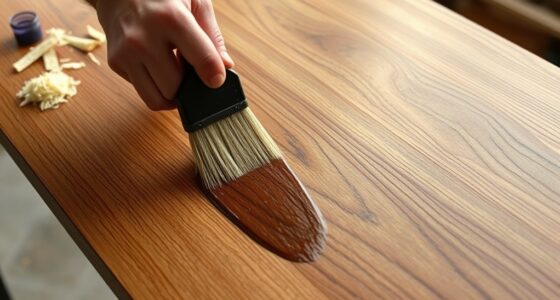 staining wooden furniture properly