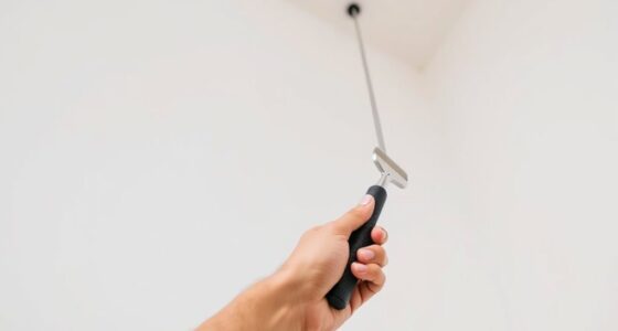 tip extension for tall ceilings