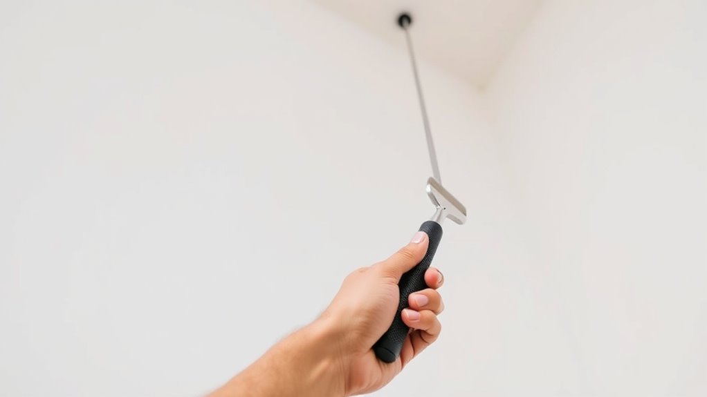 tip extension for tall ceilings