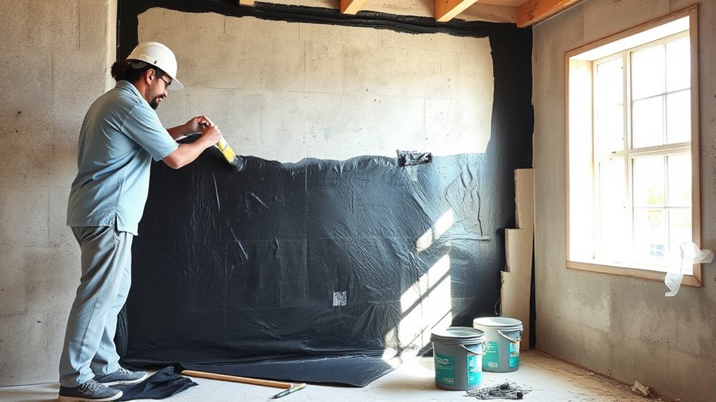 waterproofing foundations effectively