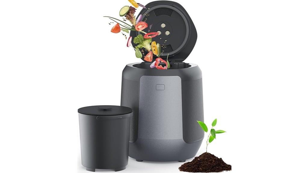 electric countertop food composter