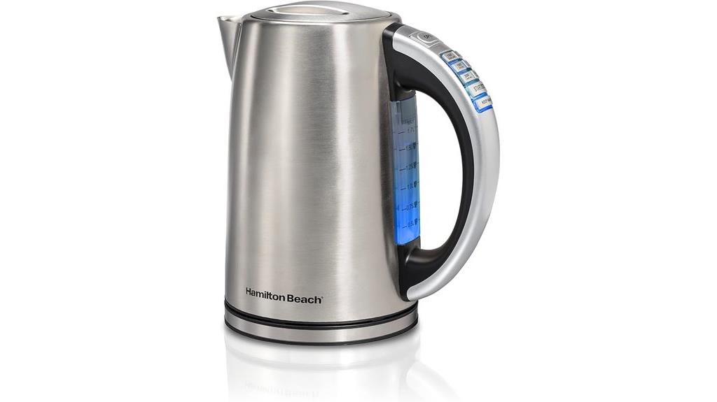 electric kettle with temperature control