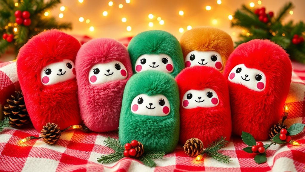 festive holiday squishmallows collection