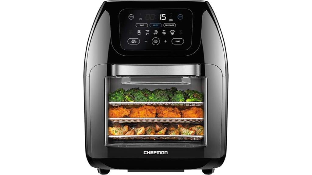 large capacity digital air fryer