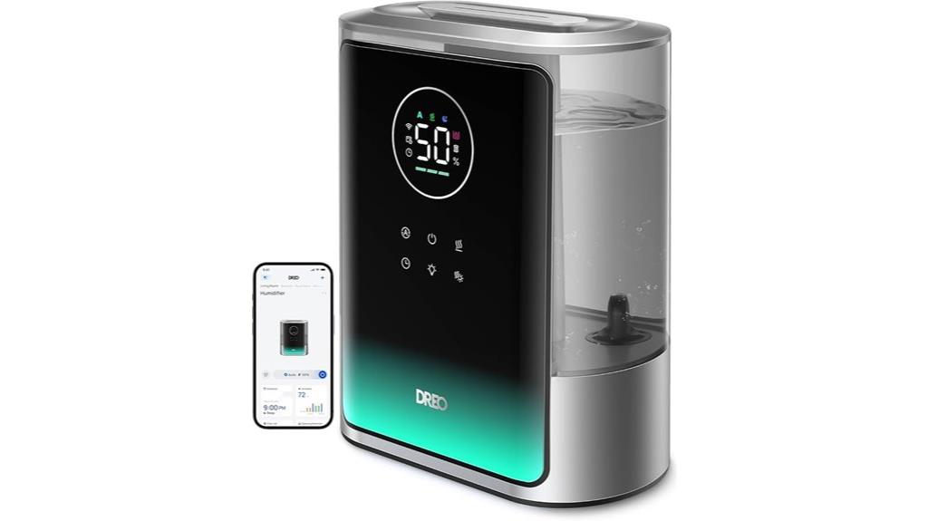 large capacity smart humidifier