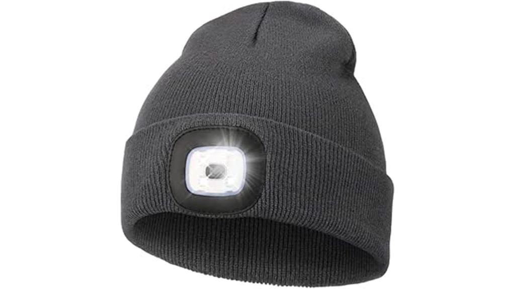 led light beanie