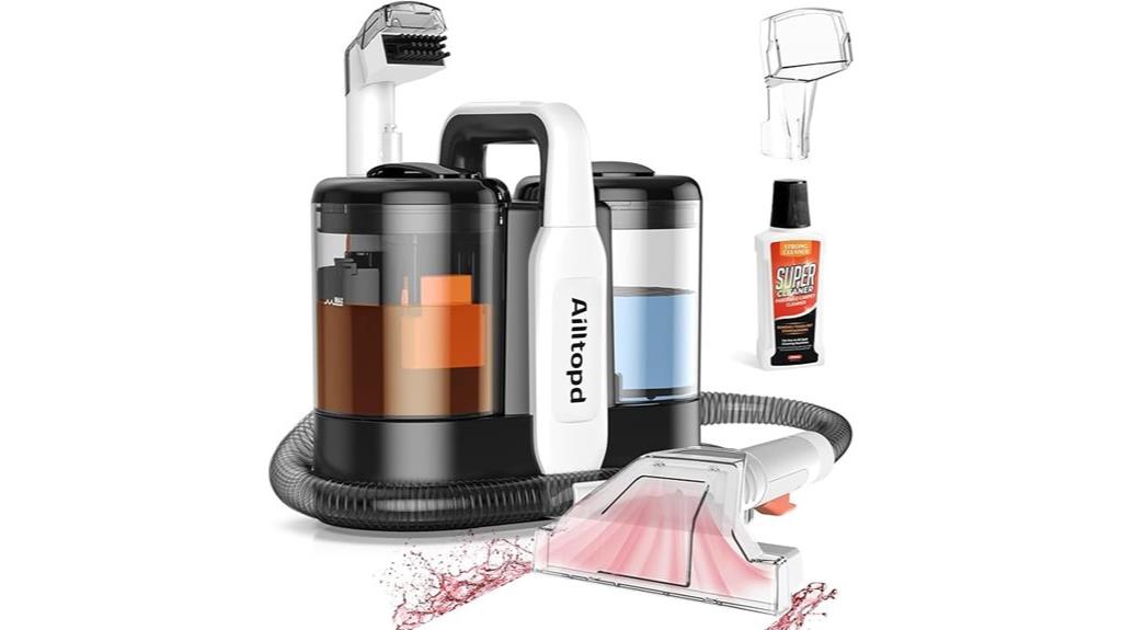 portable cleaner with powerful suction