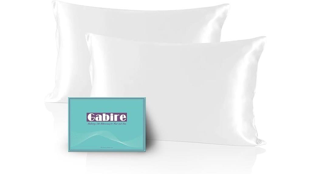 silk pillowcase set two