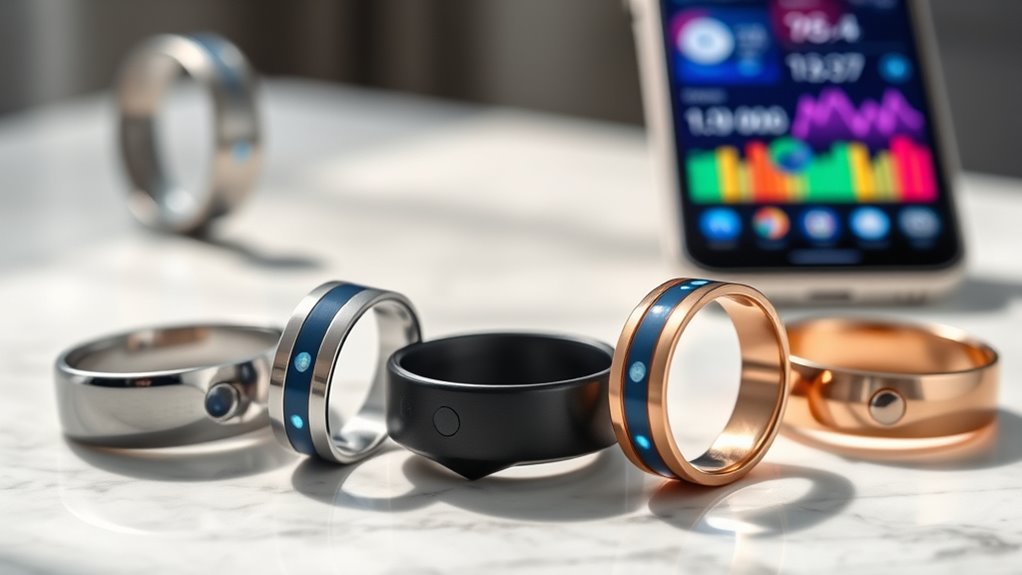 top fitness smart rings