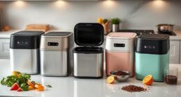 top kitchen compost bins