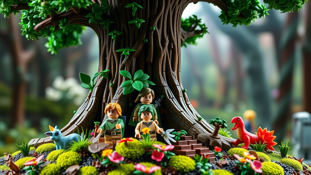 top lego deku tree sets