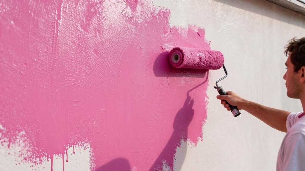 back rolling improves paint durability