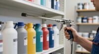 choosing latex spray gun