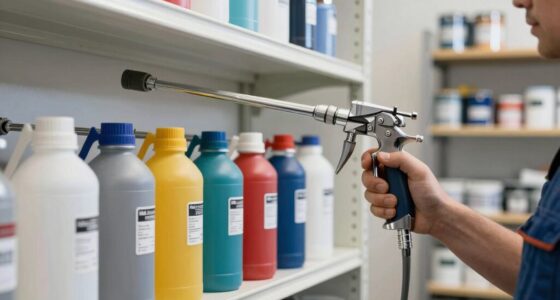 choosing latex spray gun