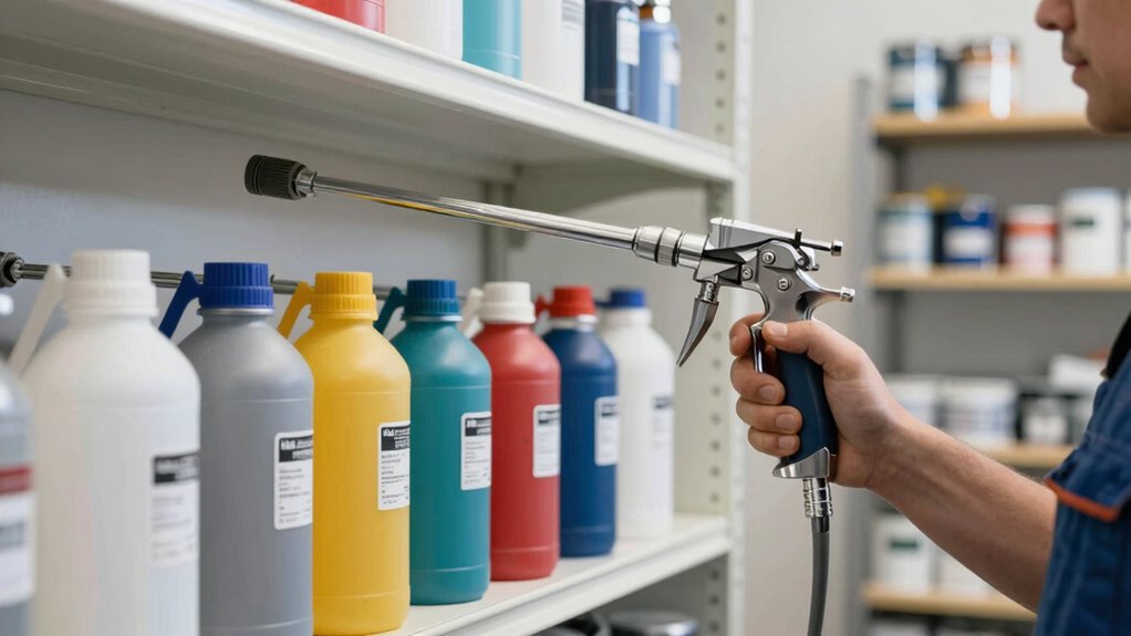 choosing latex spray gun