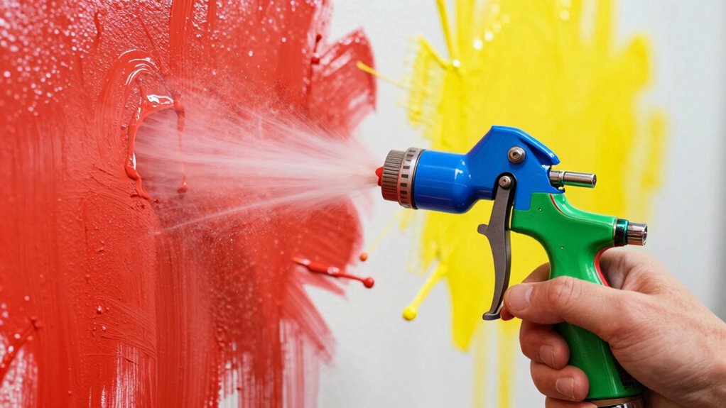 efficient multi color painting techniques