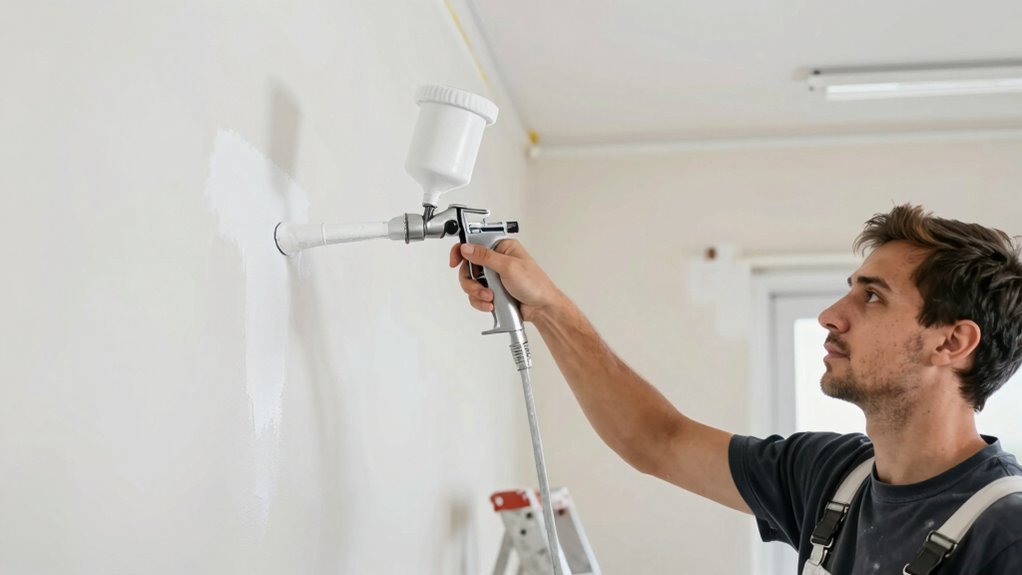 efficient painting with fast drying