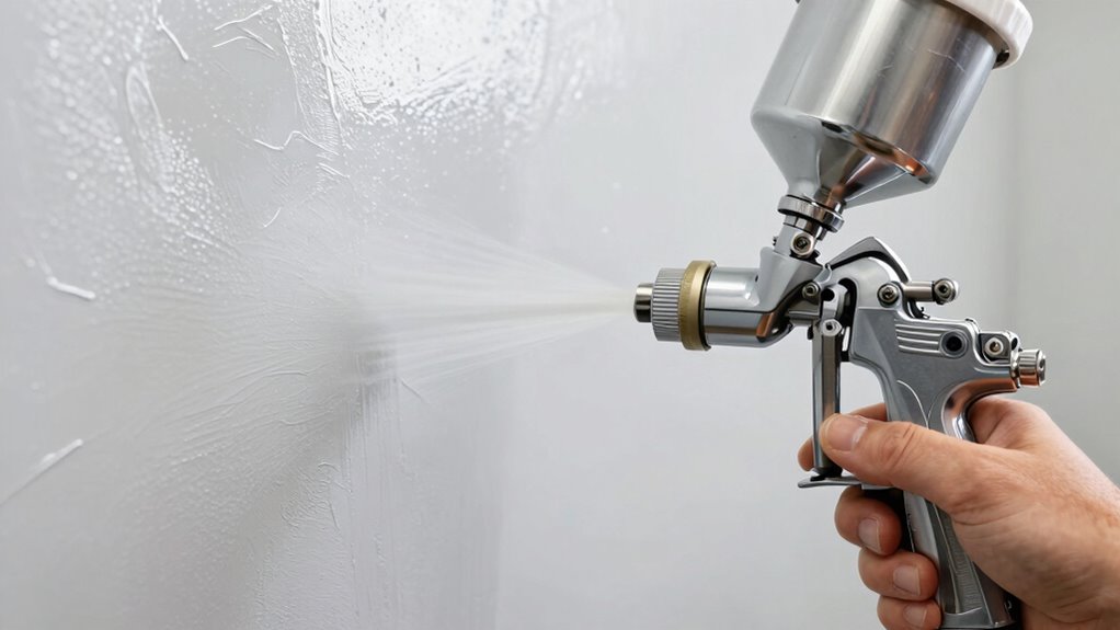 enhanced spray finish control