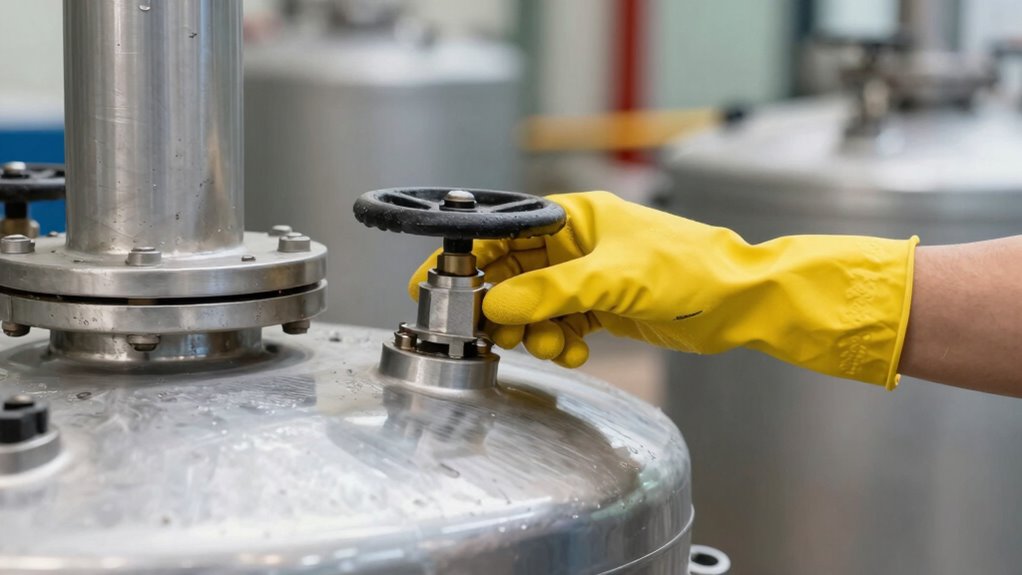 proper chemical spill prevention