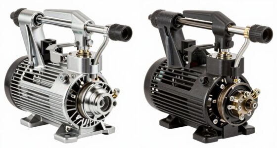 pump mechanism internal differences