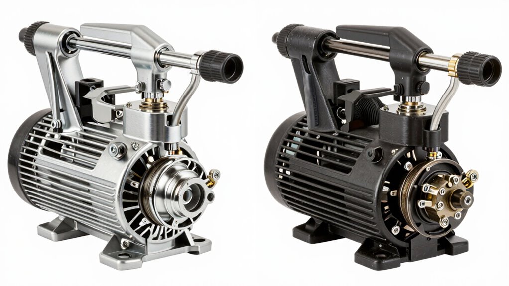 pump mechanism internal differences