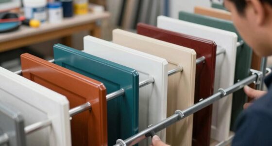 selecting suitable spray racks