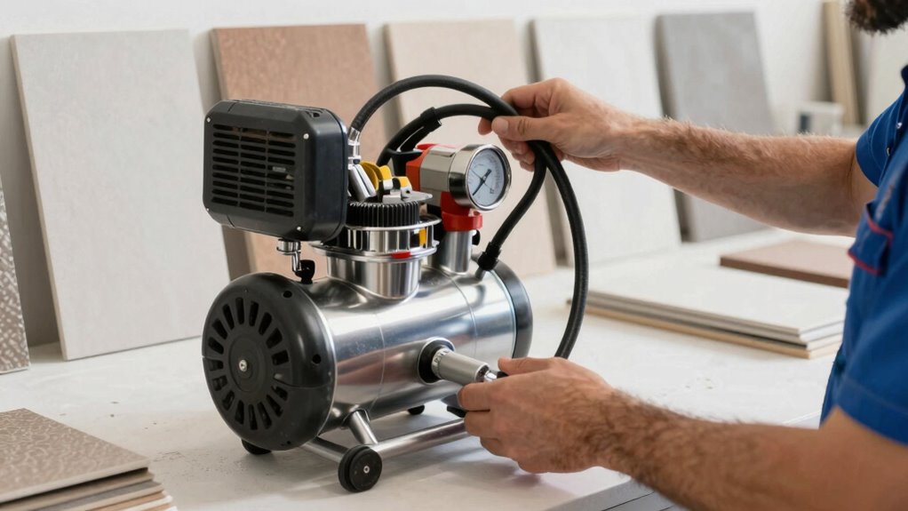choosing drywall compressor setup