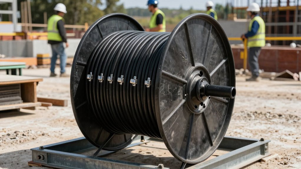 durable safe portable cord reel