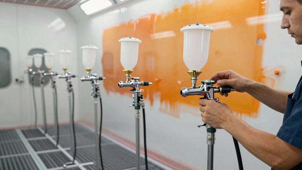 high volume spraying considerations