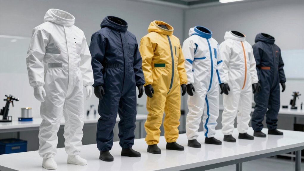 key protective suit features