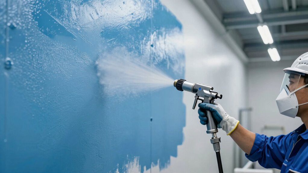 powerful efficient paint sprayer