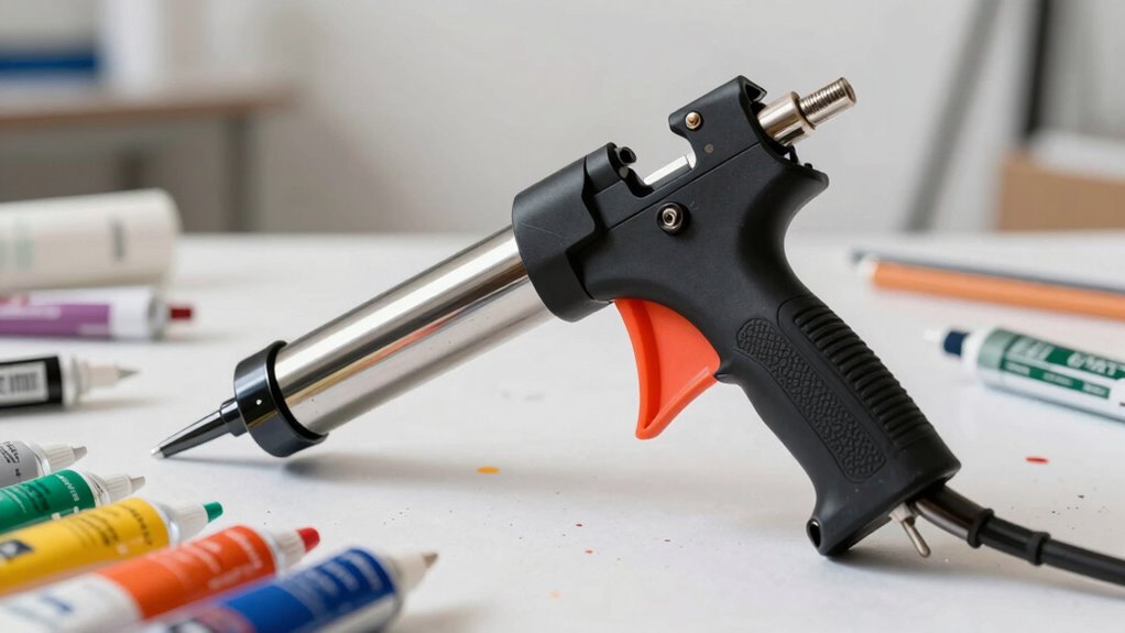 professional caulking gun features