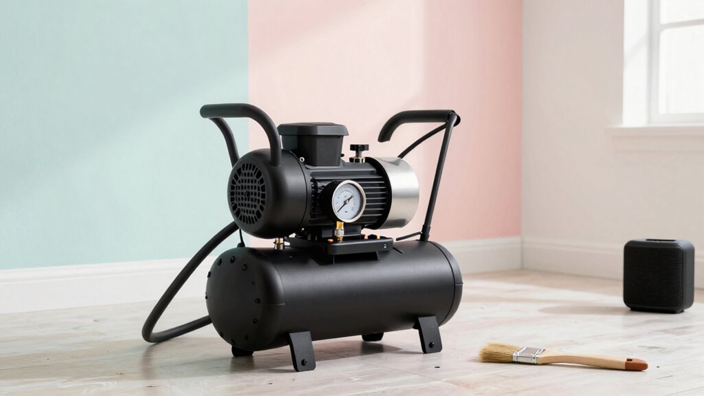 quiet indoor painting compressor