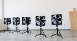 quiet painting box fans