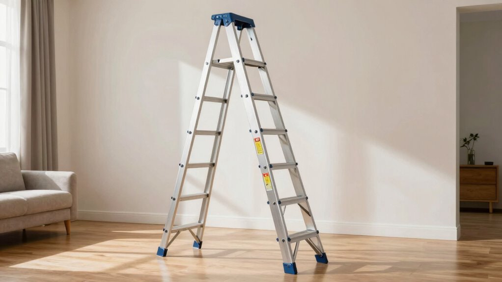 safe adjustable lightweight ladder