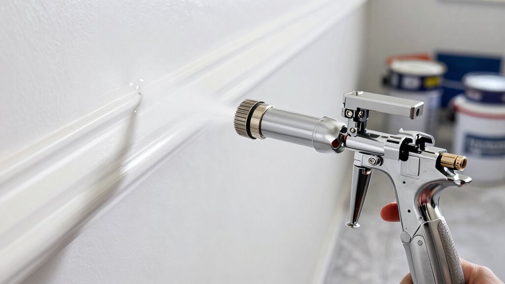 spray accuracy and versatility