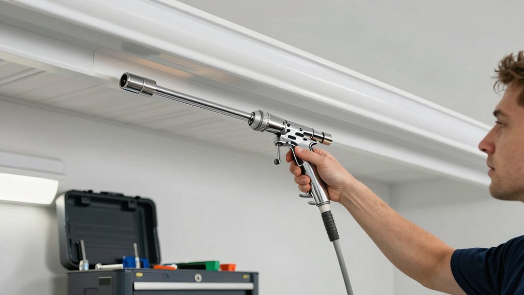 spray control and accessibility